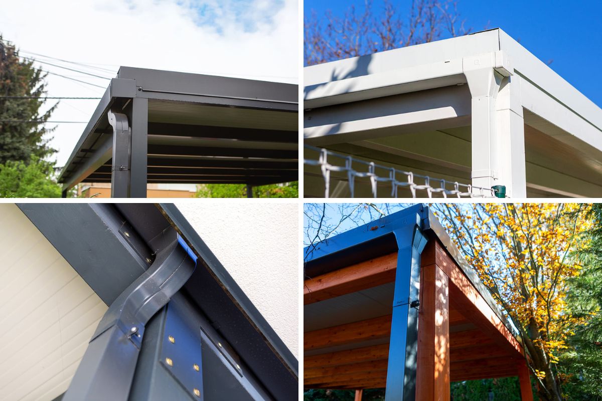 Deluxe Quick kocsibeálló fából, prémium minőségű autóbeálló elérhető áron