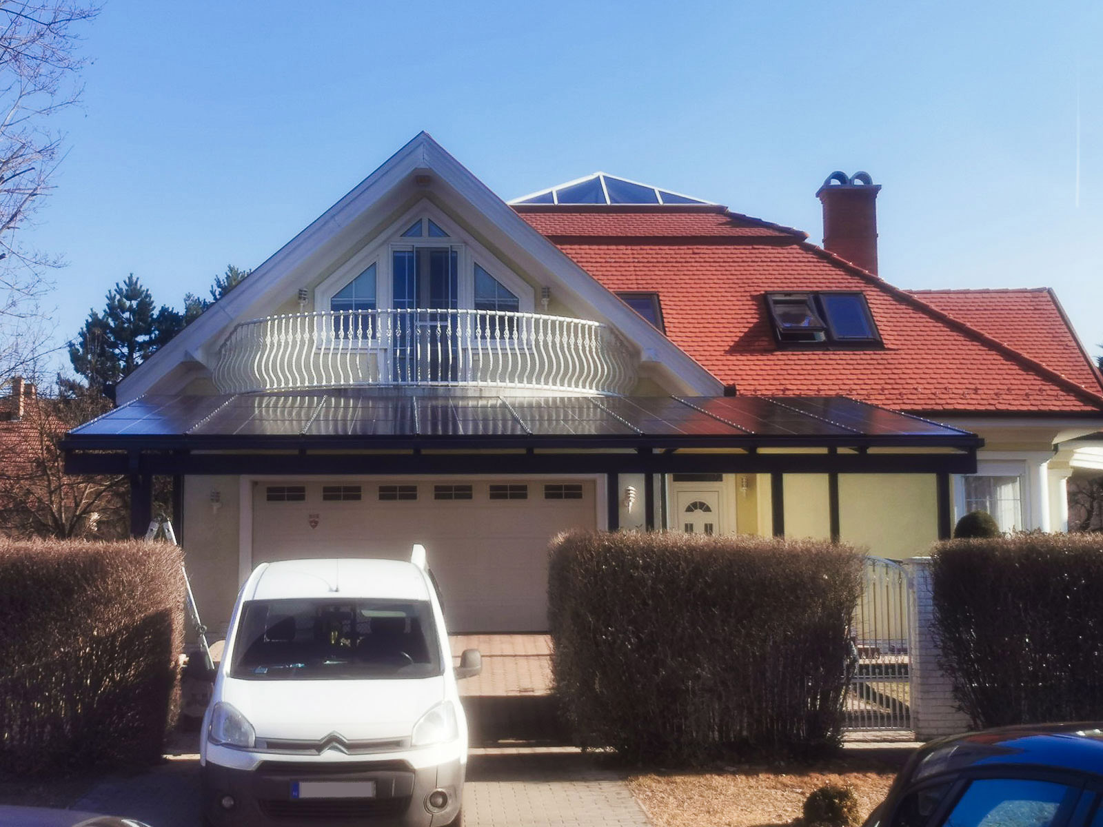 Napelemes kocsibeálló - Deluxe Building_2