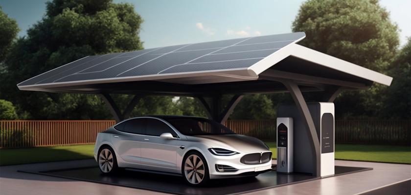 Kocsibeálló elektromos autóknak