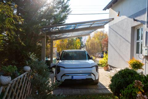 Ximax Linea alumínium kocsibeálló rozsdamentes acél színben