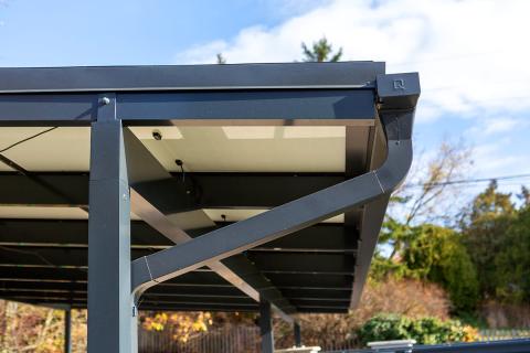 Egyedi Kocsibeallo Napelemes Kocsibeallo Dupla Kocsibeallo Autobeallo Epites Aluminium Szerkezet Deluxe Building