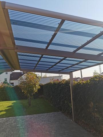 XIMAX Swingline rozsdamentes színű dupla kocsibeálló 5