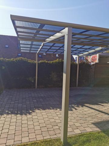 XIMAX Swingline rozsdamentes színű dupla kocsibeálló 6