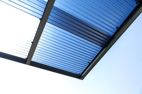 XIMAX Wing dupla kocsibeálló, előregyártott alumínium szerkezetű kocsibeálló 04