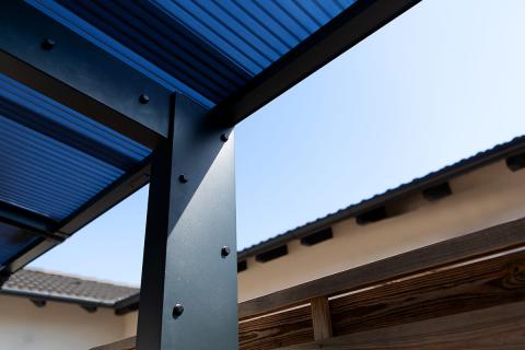 XIMAX Wing dupla kocsibeálló, előregyártott alumínium szerkezetű kocsibeálló 05