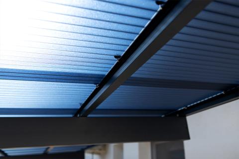 XIMAX Wing dupla kocsibeálló, előregyártott alumínium szerkezetű kocsibeálló 08