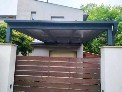 Ragasztott fa kocsibeallo polikarbonat fedessel deluxe building 3 0