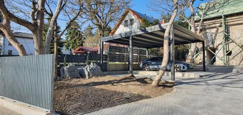 Ragasztott fa kocsibeallo szendvicspanel fedes deluxe building7