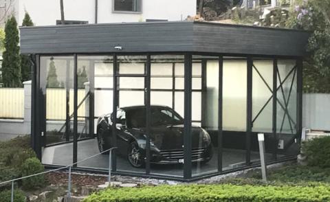 Üveggarázs