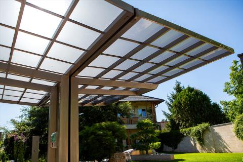 Ximax neo aluminium kocsibeallo rozsdamentes acel polikarbonat teto autobeallo csaladi haz nyaralo rozsdamentes deluxe building 15