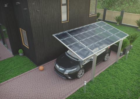 XIMAX Swingline rozsdamentes színű kocsibeálló 1