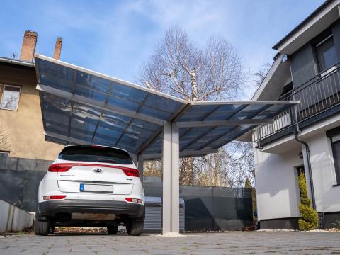 Ximax Linea alumínium kocsibeálló_Deluxe_Building_1