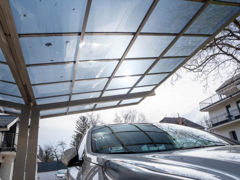 Ximax Linea alumínium kocsibeálló_Deluxe_Building_3