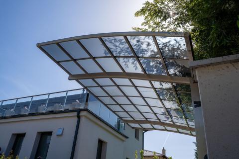 Ximax rozsdamentes alumínium kocsibeálló Deluxe Building_7