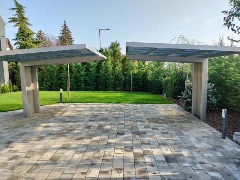 Ximax Neo Aluminium Kocsibeallo Rozsdamentes Acel Polikarbonat Teto Autobeallo Csaladi Haz Nyaralo Rozsdamentes Deluxe Building