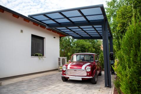 Ximax Wing Aluminium Kocsibeallo Kesz Kocsibeallo Szimpla Dupla Autobeallo Modularis Polikarbonat Teto Deluxe Building